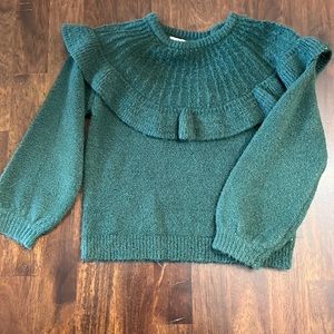Green toddler sweater size 18 months